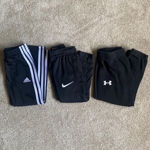 Boys 4T/5T athletic pants Nike Adidas Under Armor